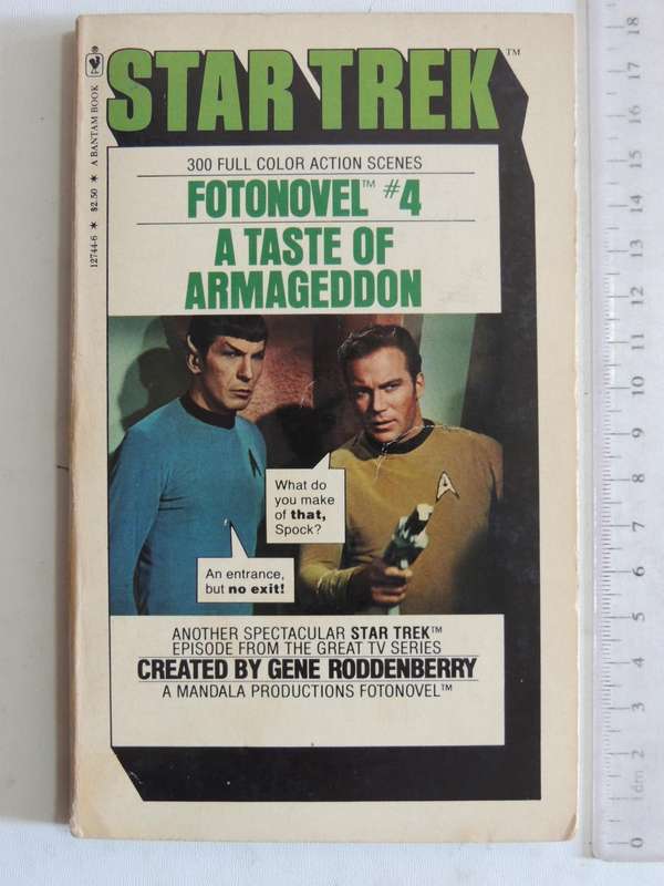 StarTrek Fotonovel # 4: A Taste Of Armageddon- Robert Hamner & Gene L. Coon