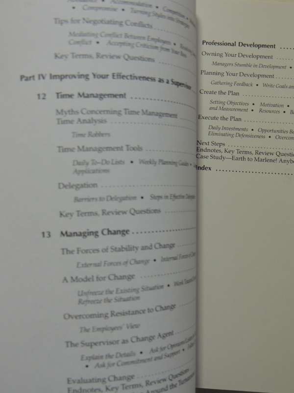 Supervision In The Hospitality Industry (3rd Edition) - Raphael R. Kavanaugh & Jack D. Ninemeier