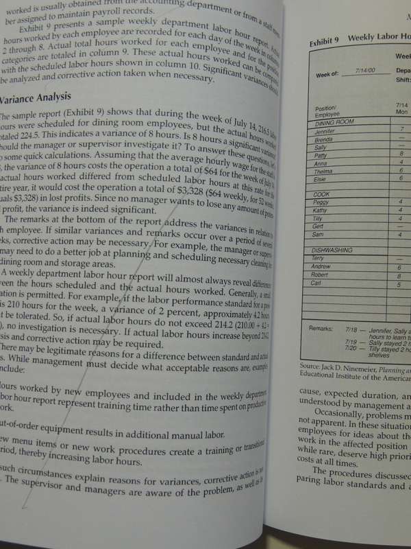 Supervision In The Hospitality Industry (3rd Edition) - Raphael R. Kavanaugh & Jack D. Ninemeier