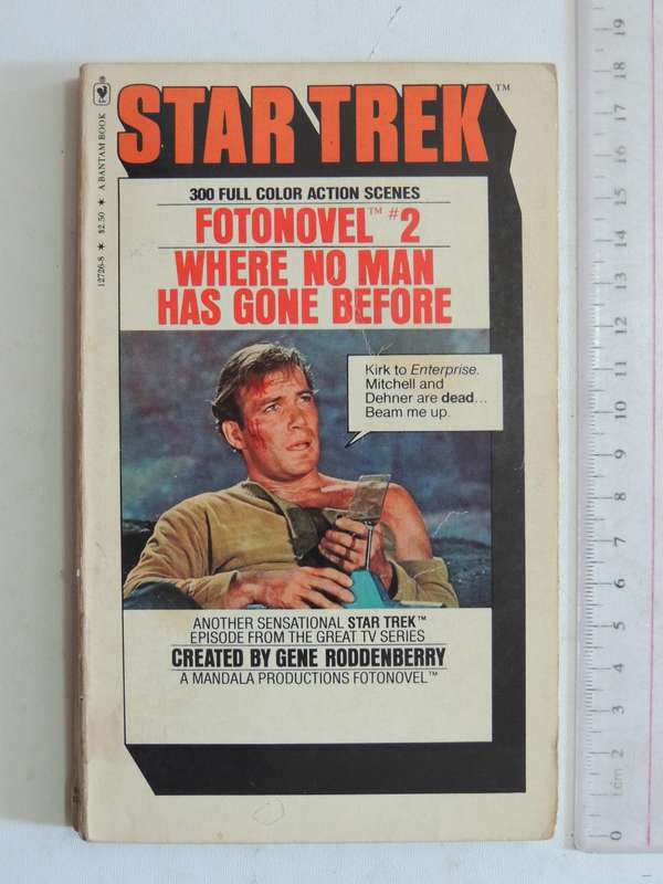 StarTrek Fotonovel # 2: Where No Man Has Gone Before- Samuel A. Peeples
