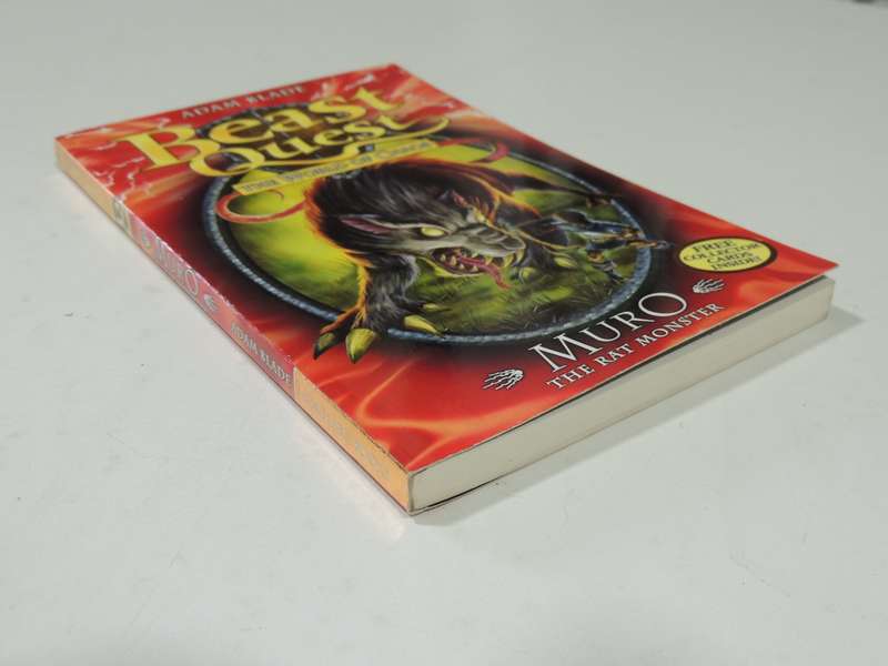 Beast Quest The World Of Chaos: Muro - The Rat Monster - Adam Blade   NO CARDS