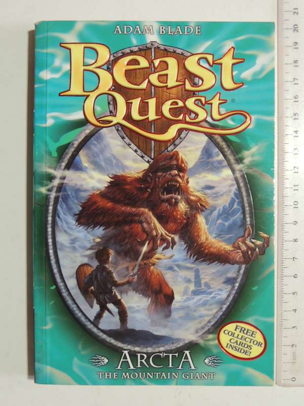 Beast Quest: Arcta - The Mountain Giant - Adam Blade   NO CARDS