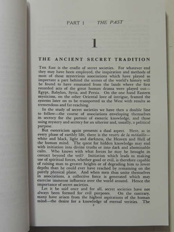 Secret Societies A Subversive Movements - Nesta H. Webster