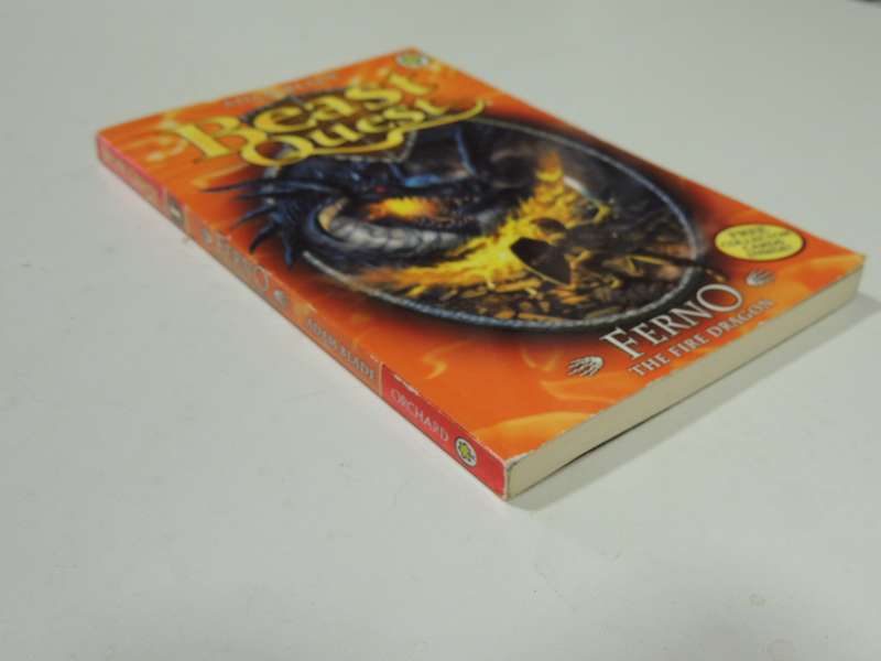 Beast Quest: Ferno - The Fire Dragon - Adam Blade   NO CARDS