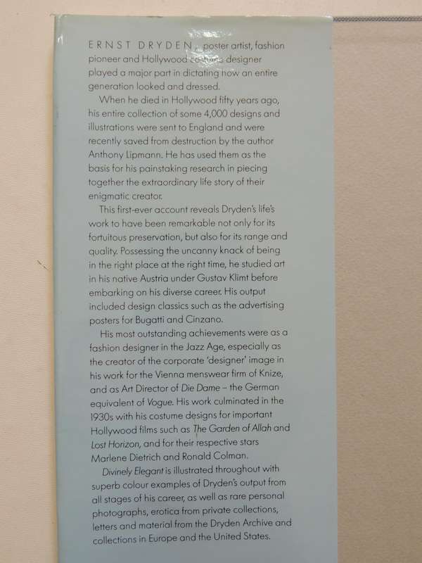 Divinely Elegant: The World Of Ernst Dryden - Antony Lipmann