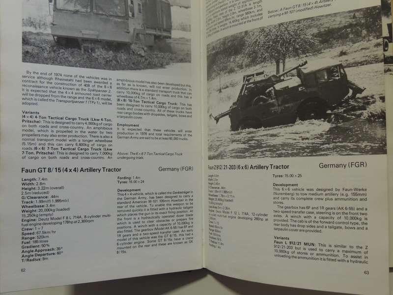 Military Vehicles Of The World - Christopher F. Foss    1st Edition 1976