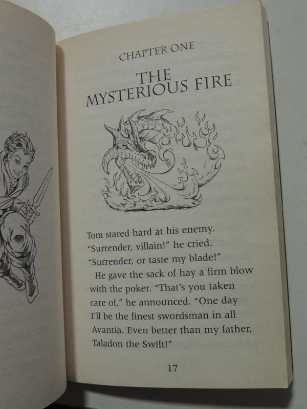 Beast Quest: Ferno - The Fire Dragon - Adam Blade   NO CARDS