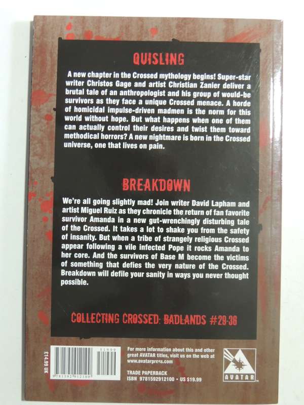 Crossed Vol 7: Badlands - Christos Gage & Christian Zanier