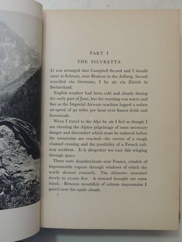Over Tyrolese Hills- F.S. Smythe   FIRST EDITION   1936