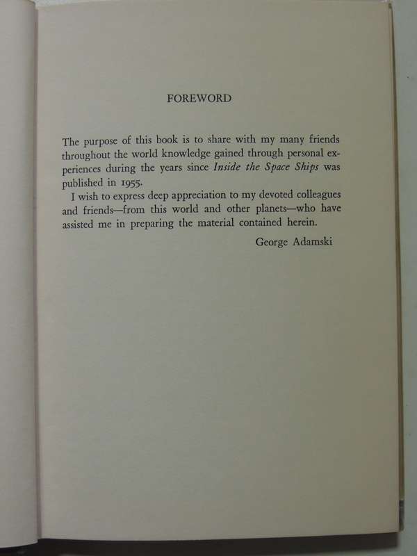 Flying Saucers Farewell - George Adamski  Scarce  1st Edition, 1961