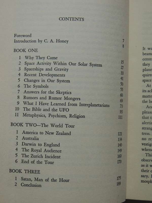 Flying Saucers Farewell - George Adamski  Scarce  1st Edition, 1961