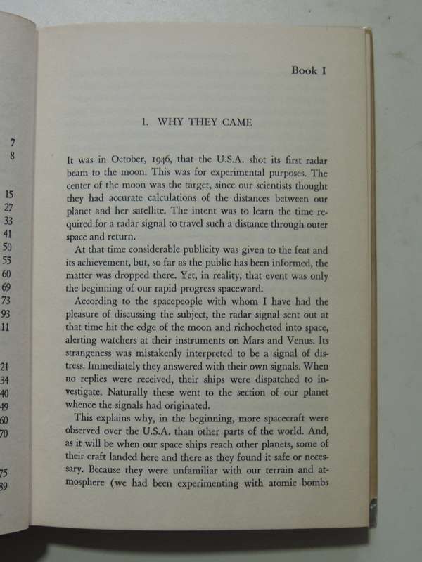 Flying Saucers Farewell - George Adamski  Scarce  1st Edition, 1961