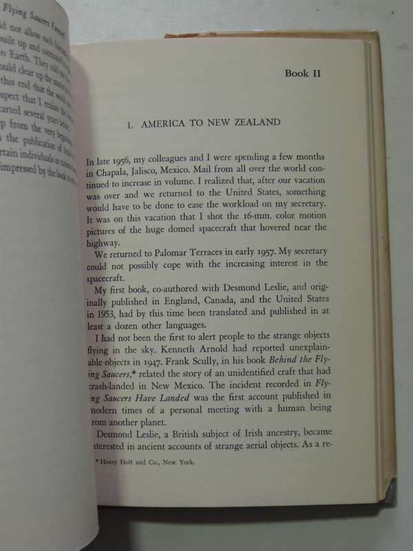 Flying Saucers Farewell - George Adamski  Scarce  1st Edition, 1961