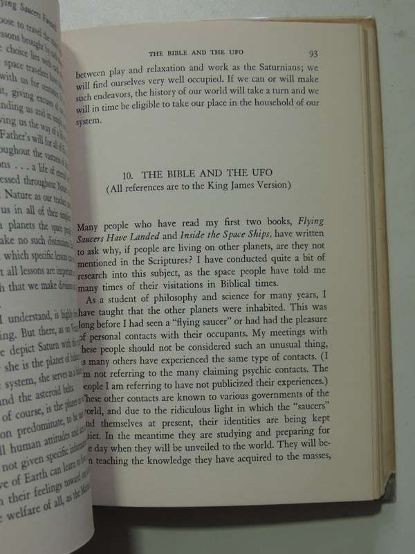 Flying Saucers Farewell - George Adamski  Scarce  1st Edition, 1961
