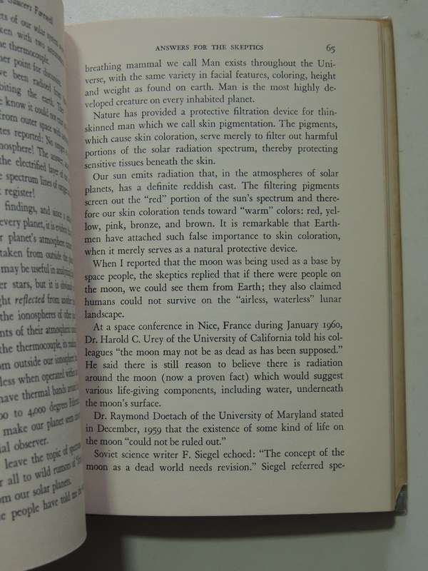 Flying Saucers Farewell - George Adamski  Scarce  1st Edition, 1961