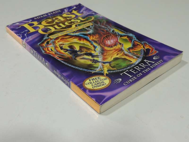 Beast Quest The World Of Chaos: Terra - Curse Of The Forest - Adam Blade   NO CARDS