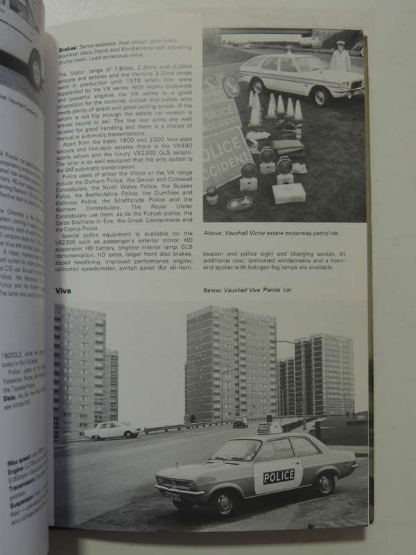 Police Vehicles Of The World - Roy D. Ingleton
