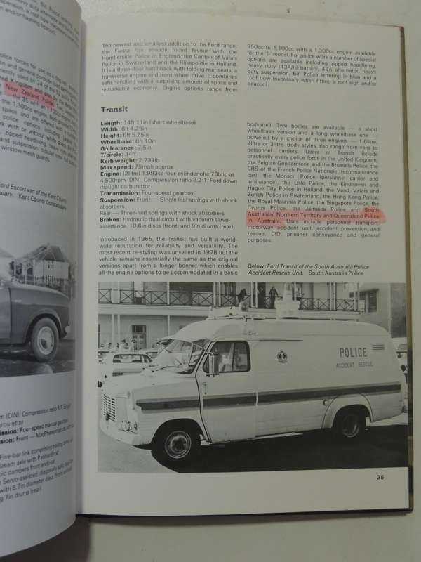 Police Vehicles Of The World - Roy D. Ingleton