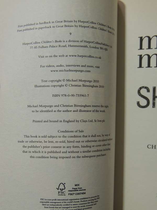 Shadow - Michael Morpurgo