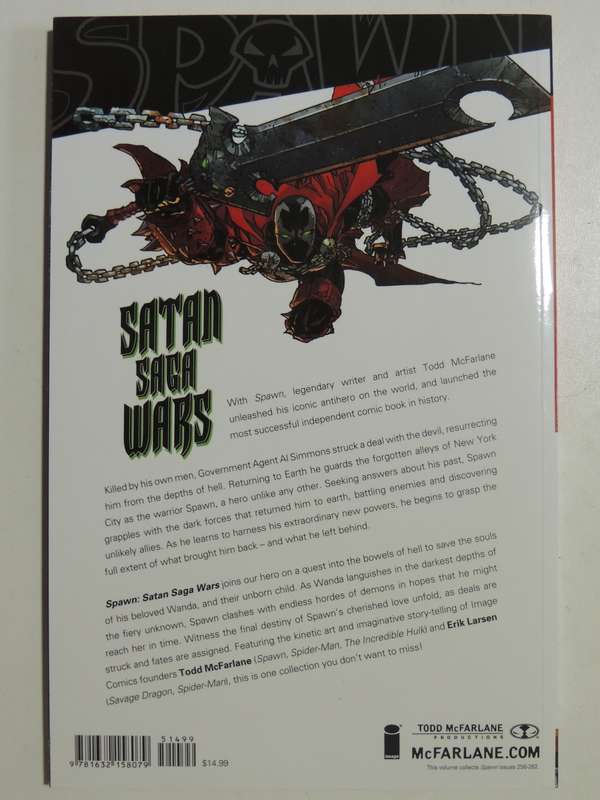 Spawn: Satan Saga Wars - Eril Larsen & Todd McFarlane