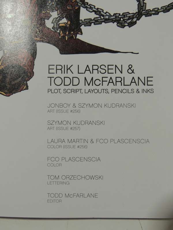 Spawn: Satan Saga Wars - Eril Larsen & Todd McFarlane