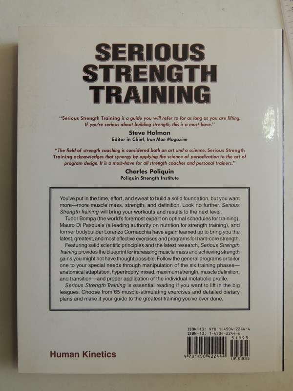Serious Strength Training - Tudor Bompa, Mauro Di Pasquale & Lorenzo Cornacchia (Third Edition)