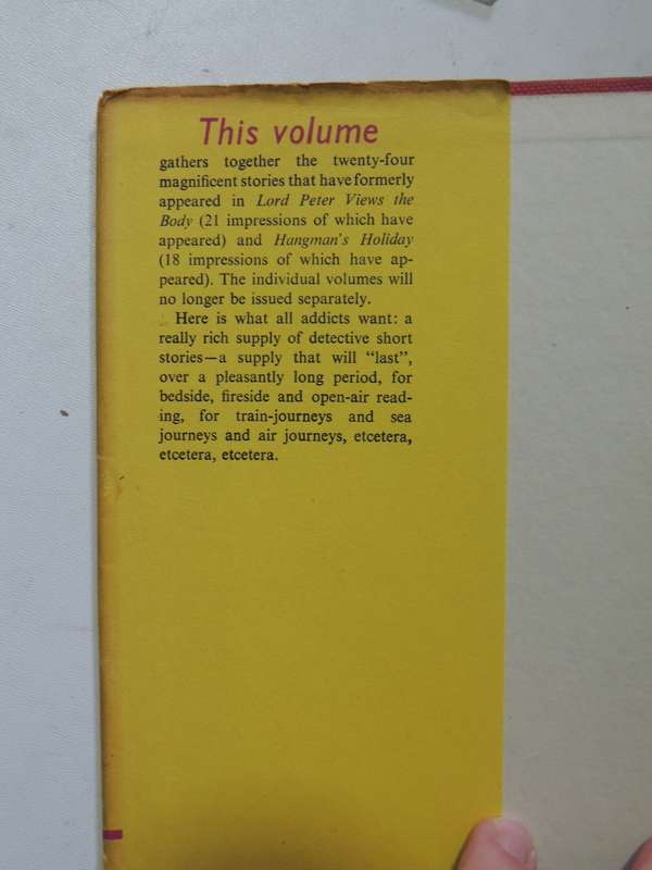 A Treasury Of Sayers Stories- Dorothy L. Sayers