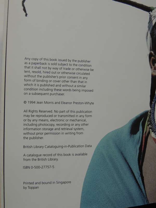 Speaking With Beads: Zulu Arts From Southern Africa- Jean Morris, Eleanor Preston-Whyte
