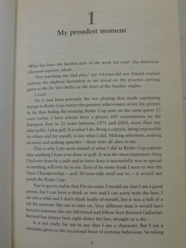Sam: The Autobiography Of Sam Torrance Golf's Ryder Cup Winning Hero - Sam Torrance