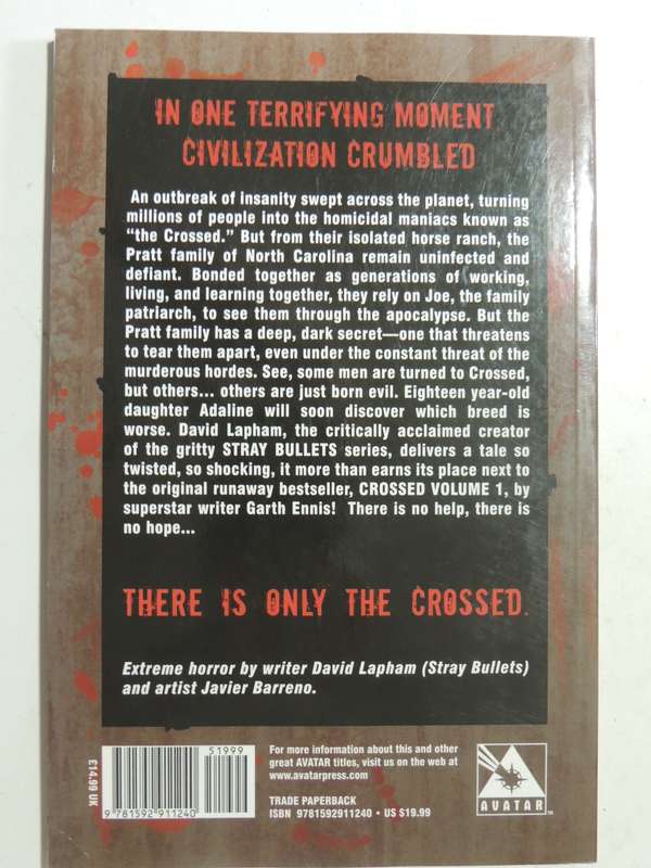 Crossed Vol 2: Family Values - David Lapham & Javier Barreno