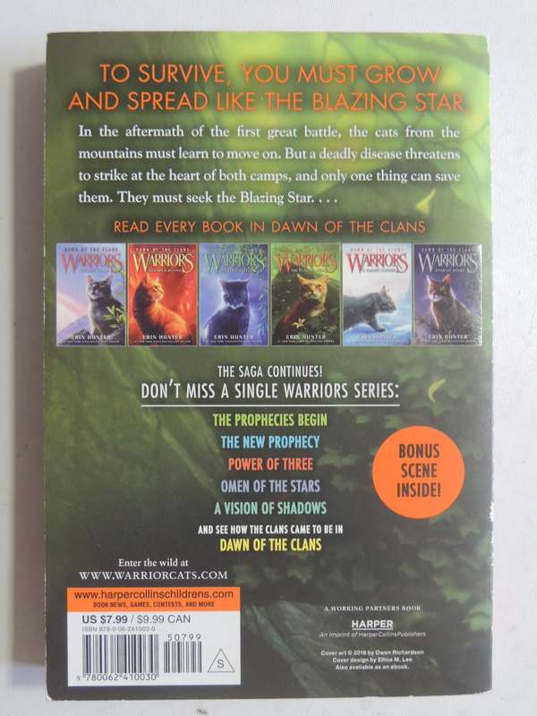 Warriors: Dawn of the Clans #4 The Blazing Star - Erin Hunter