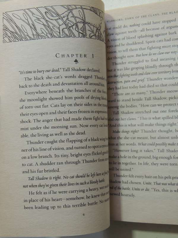 Warriors: Dawn of the Clans #4 The Blazing Star - Erin Hunter