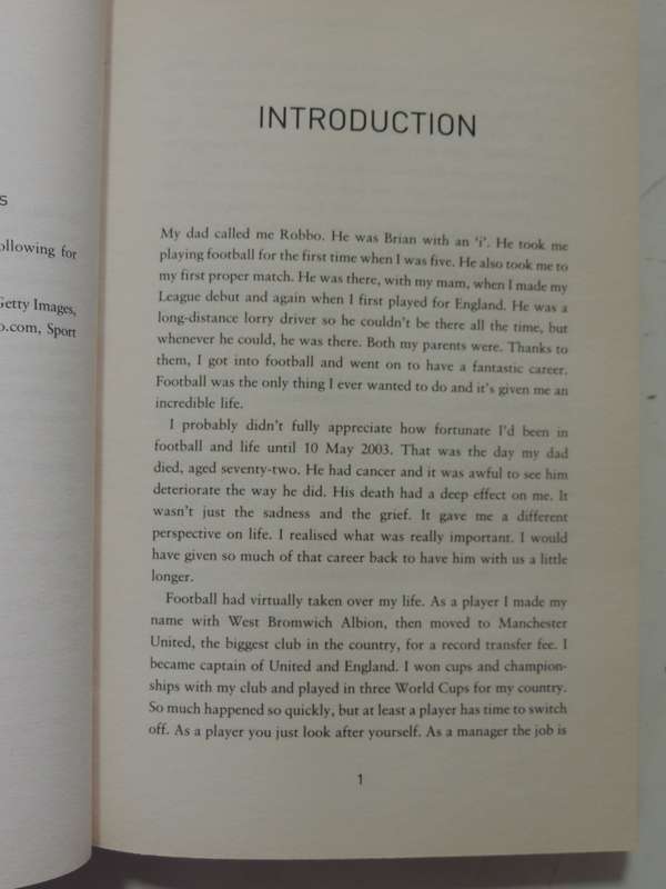 Robbo: My Autobiography - Bryan Robson