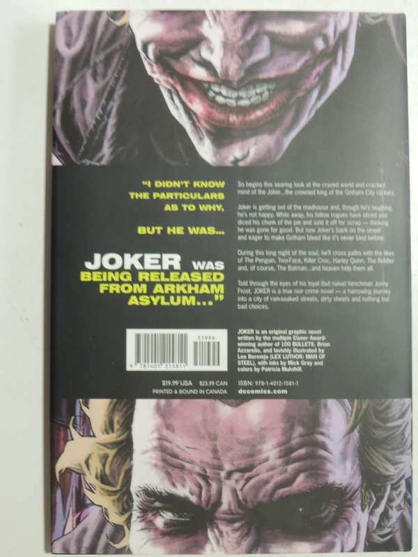 Joker - Brian Azzarello & Lee Bermejo