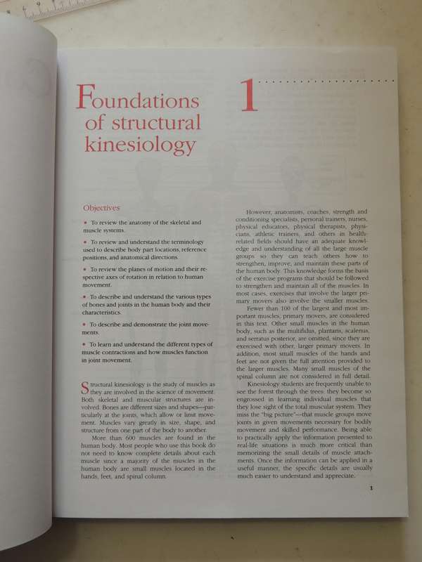 Manual Of Structural Kinesiology - R.T. Floyd & Clem W. Thompson  (Thirteenth Edition)