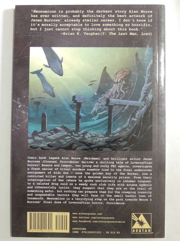 Neonomicon - Alan Moore & Jacen Burrows