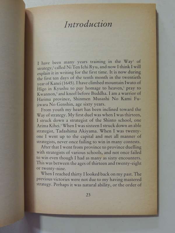 A Book Of Five RingsMiyamoto Musashi
