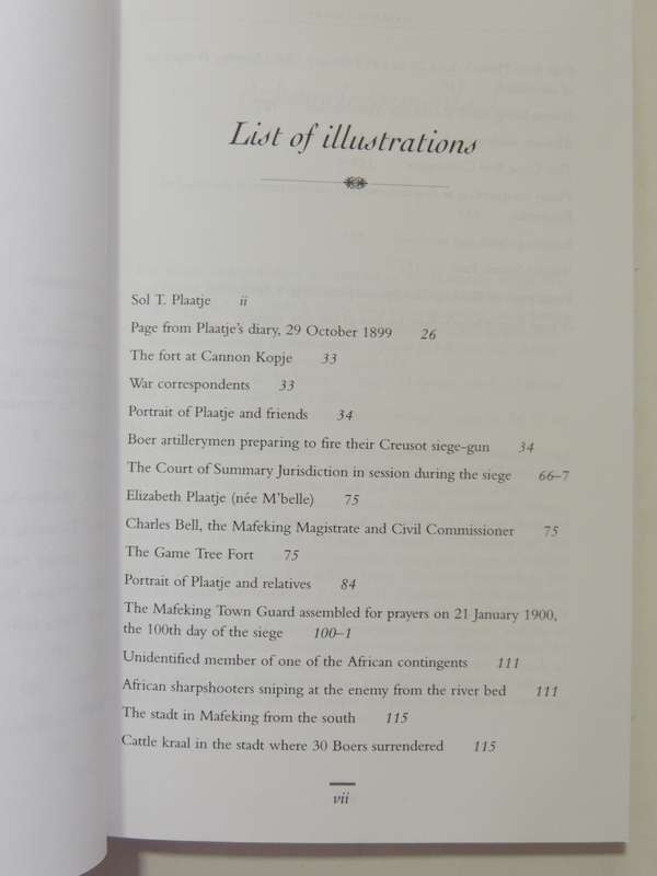 The Mafeking Diary Of Sol T. Plaatje - ed John Comaroff & Brian Willan