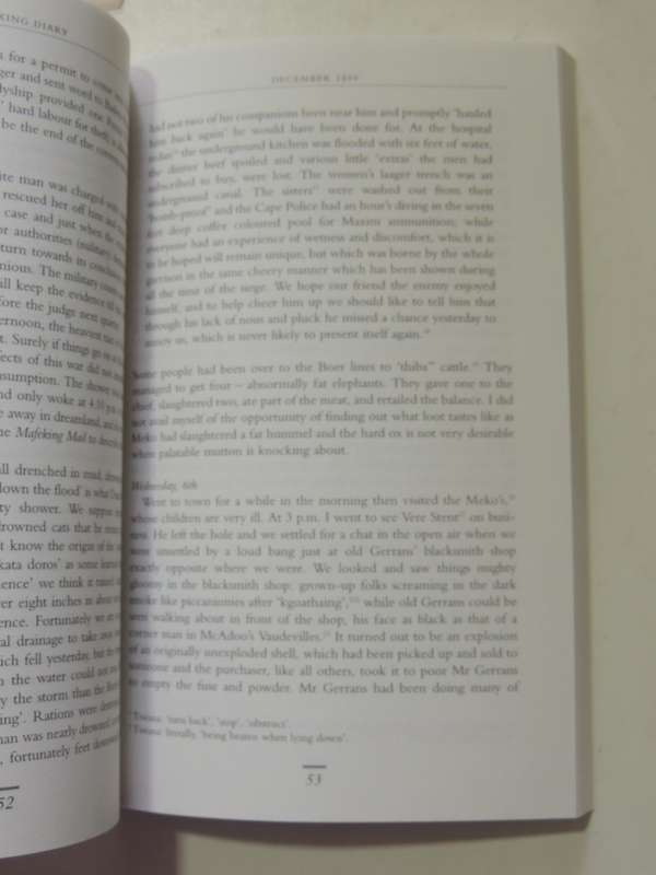 The Mafeking Diary Of Sol T. Plaatje - ed John Comaroff & Brian Willan