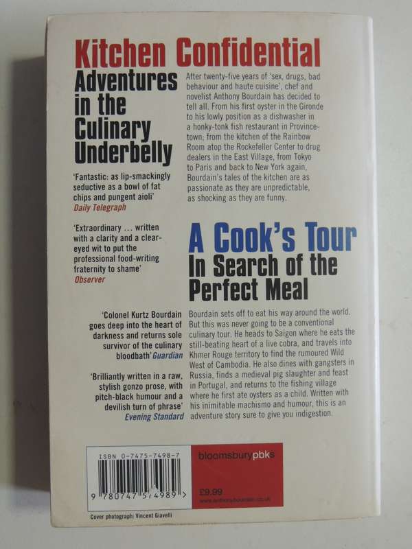 Kitchen Confidential  & A Cook's Tour - Anthony Bourdain   Omnibus