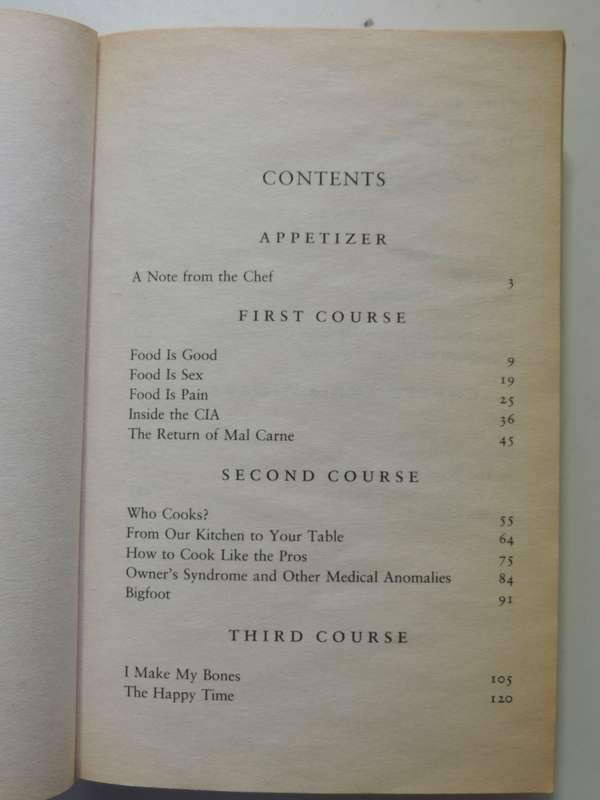 Kitchen Confidential  & A Cook's Tour - Anthony Bourdain   Omnibus