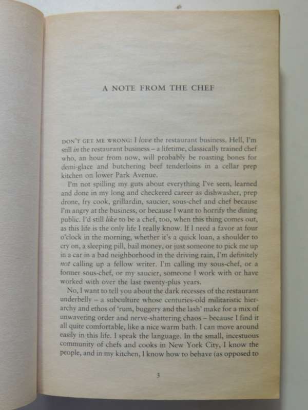Kitchen Confidential  & A Cook's Tour - Anthony Bourdain   Omnibus