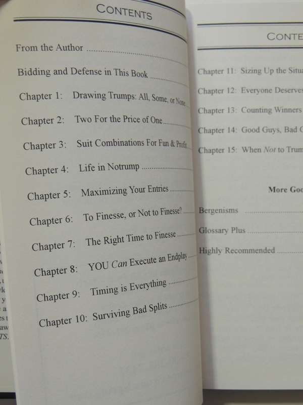 More Declarer Play the Bergen Way, How to Make More Contracts - Marty Bergen Inscribed