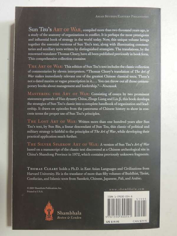 The Art Of War- Sun-tzu