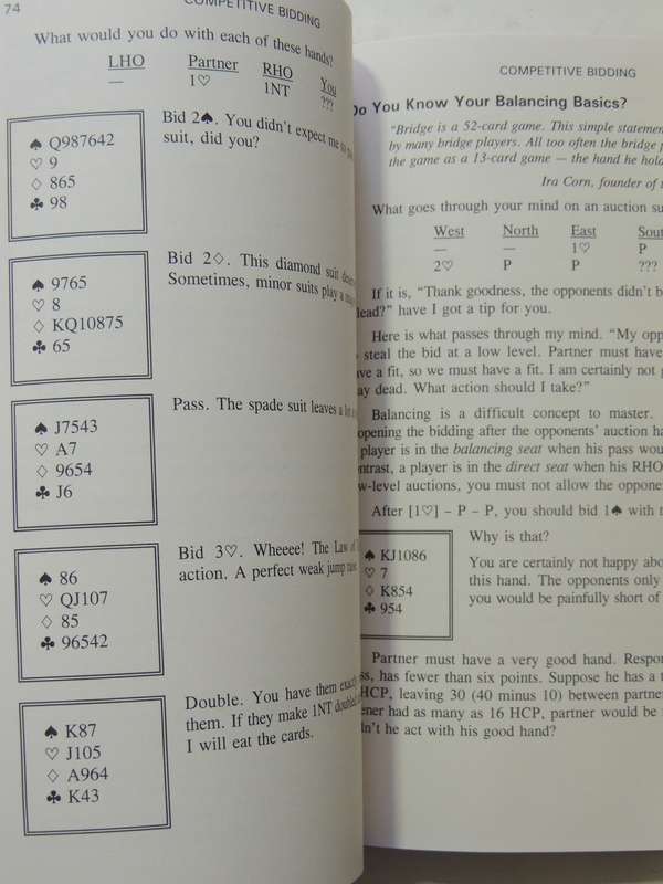 Points Schmoints! Bergen's Winning Bridge Secrets - Marty Bergen  SIGNED