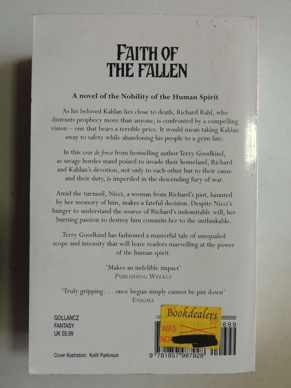 Faith of the Fallen - Terry Goodkind