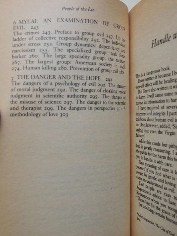 People Of The Lie: The Hope For Healing Human Evil- M. Scott Peck