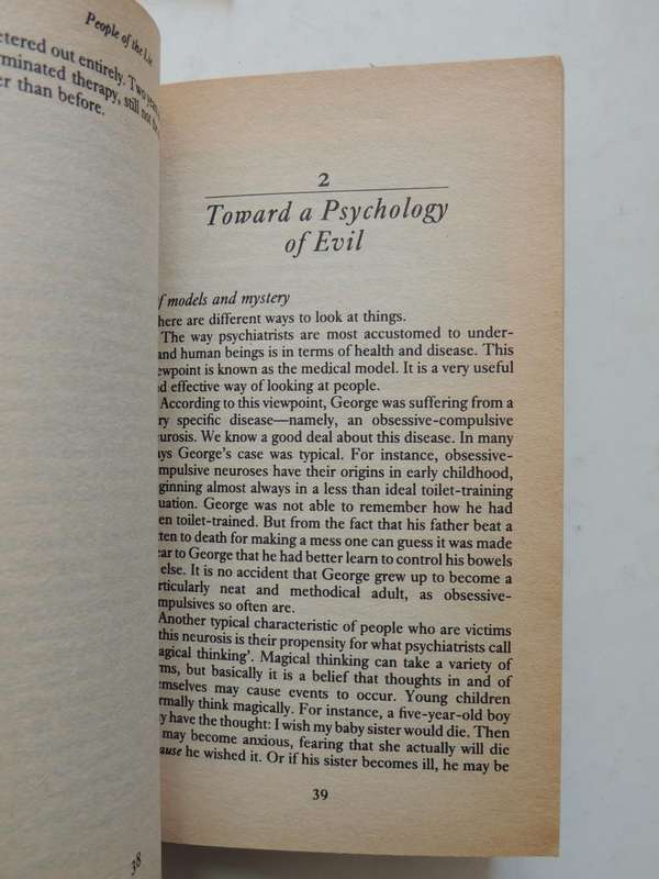 People Of The Lie: The Hope For Healing Human Evil- M. Scott Peck