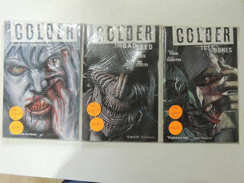 Colder Series: Vol's 1-3 Colder, The Bad Seed, Toss The Bones - Paul Tobin & Juan Ferreya