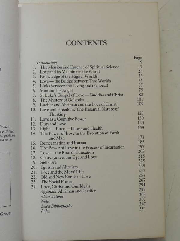 Rudolf Steiner's Vision Of Love: Spiritual Science And The Logic Of The Heart Bernard Nesfield-Cooks